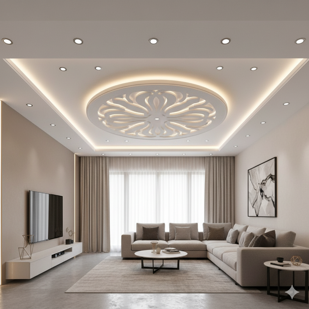 Gypsum False Ceiling 1